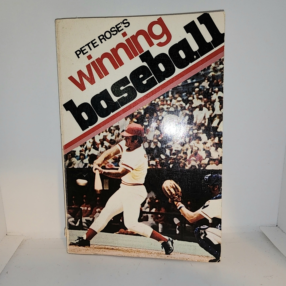 Vintage 70s Pete Rose Winning Baseball book